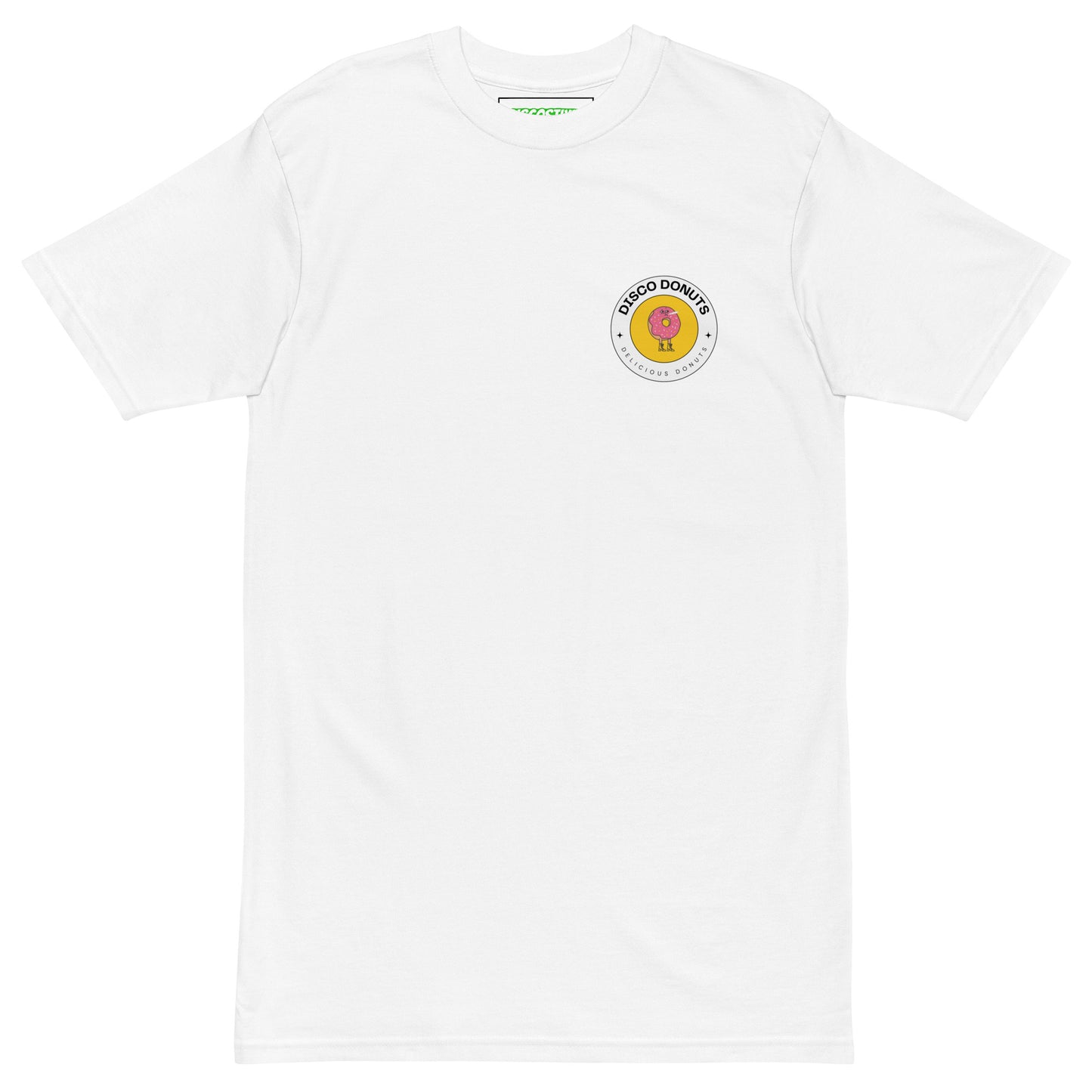 DISCO DONUT Men’s premium heavyweight tee